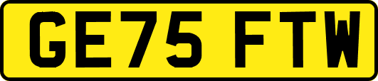 GE75FTW