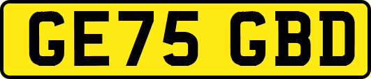 GE75GBD