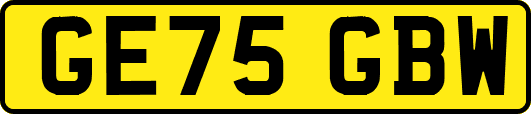 GE75GBW