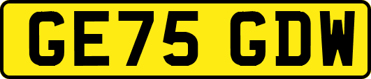 GE75GDW