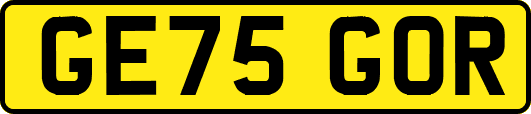 GE75GOR