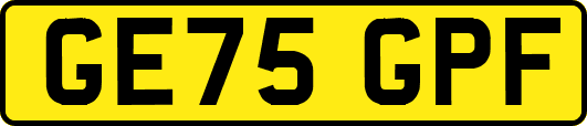 GE75GPF