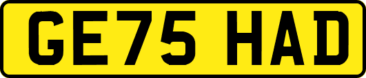 GE75HAD