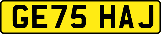 GE75HAJ
