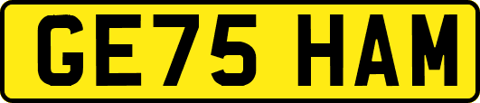 GE75HAM