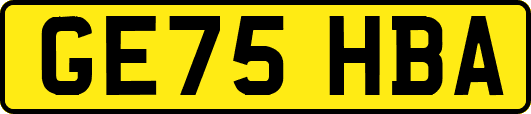 GE75HBA