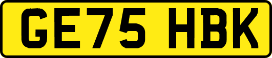 GE75HBK