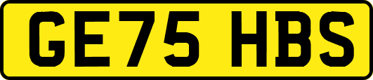 GE75HBS