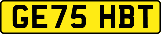 GE75HBT