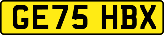 GE75HBX
