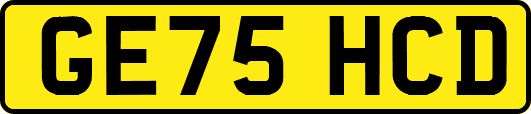 GE75HCD