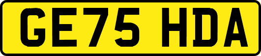 GE75HDA