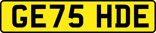 GE75HDE