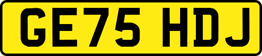 GE75HDJ