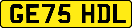 GE75HDL