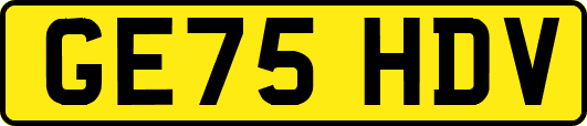 GE75HDV