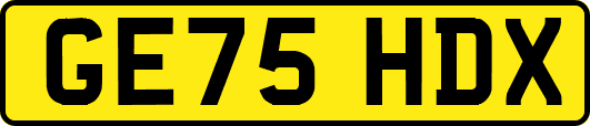 GE75HDX