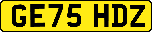 GE75HDZ