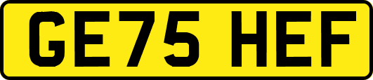GE75HEF