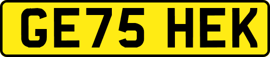 GE75HEK