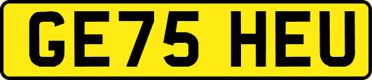 GE75HEU
