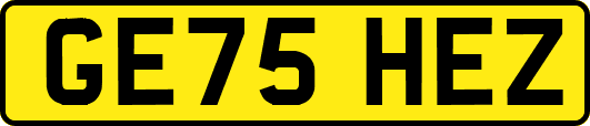 GE75HEZ