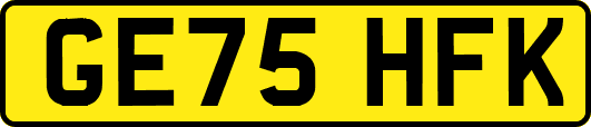 GE75HFK