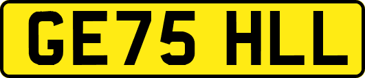 GE75HLL