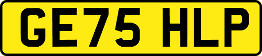 GE75HLP