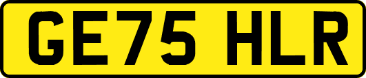 GE75HLR