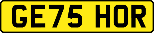 GE75HOR