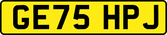 GE75HPJ