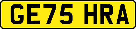 GE75HRA