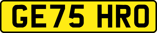 GE75HRO