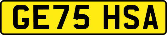 GE75HSA