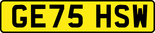 GE75HSW