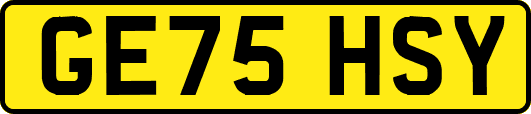 GE75HSY