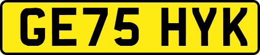 GE75HYK