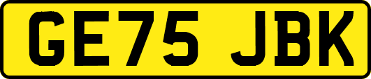 GE75JBK