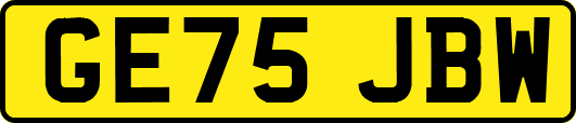 GE75JBW
