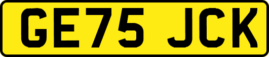 GE75JCK