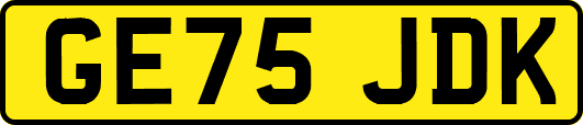 GE75JDK