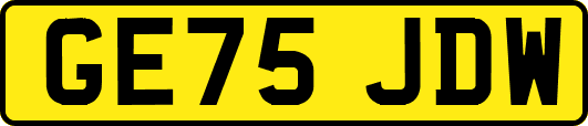 GE75JDW