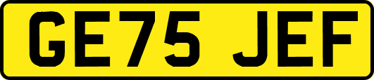 GE75JEF