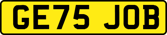 GE75JOB