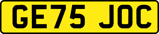 GE75JOC