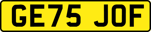 GE75JOF