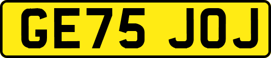 GE75JOJ