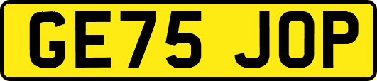 GE75JOP