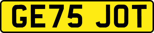 GE75JOT